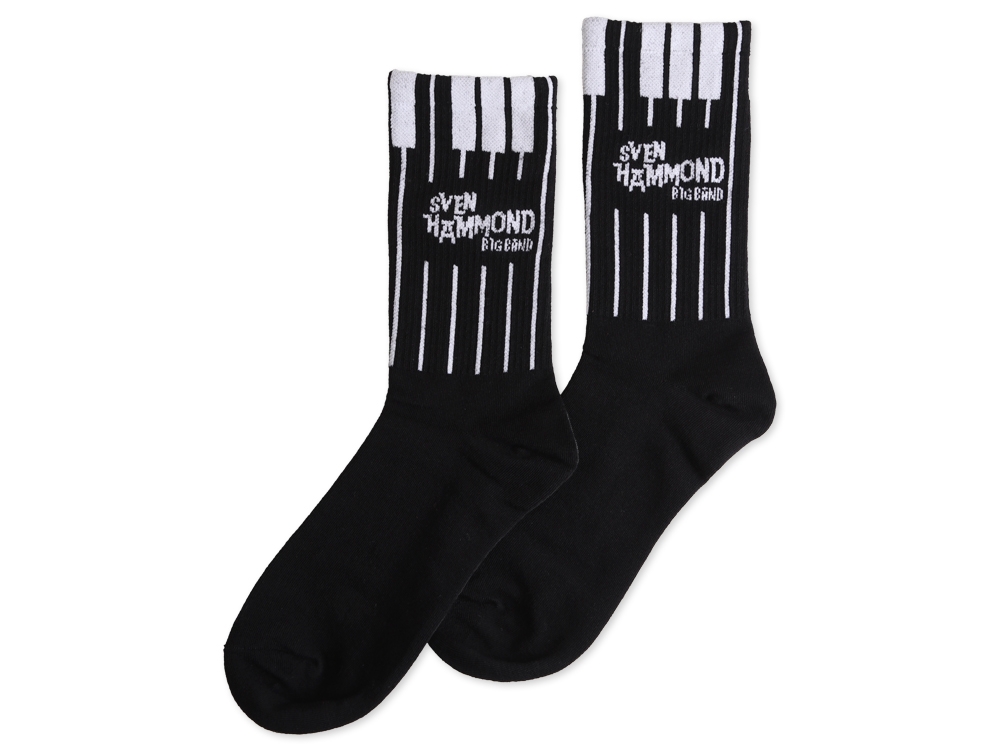 Crew Socks Black/White